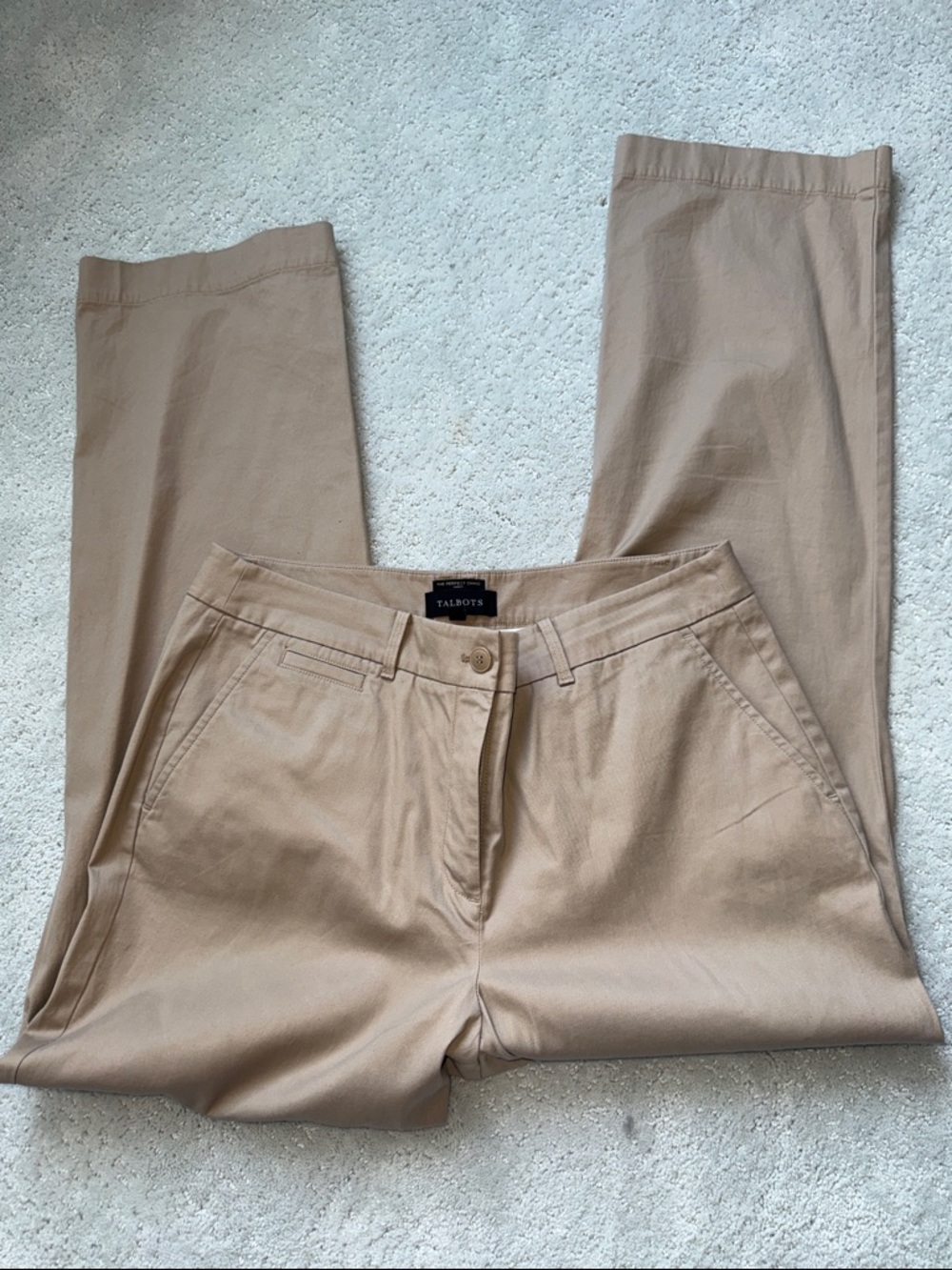 Talbots The Perfect Chino Pants- Curvy- Bootcut